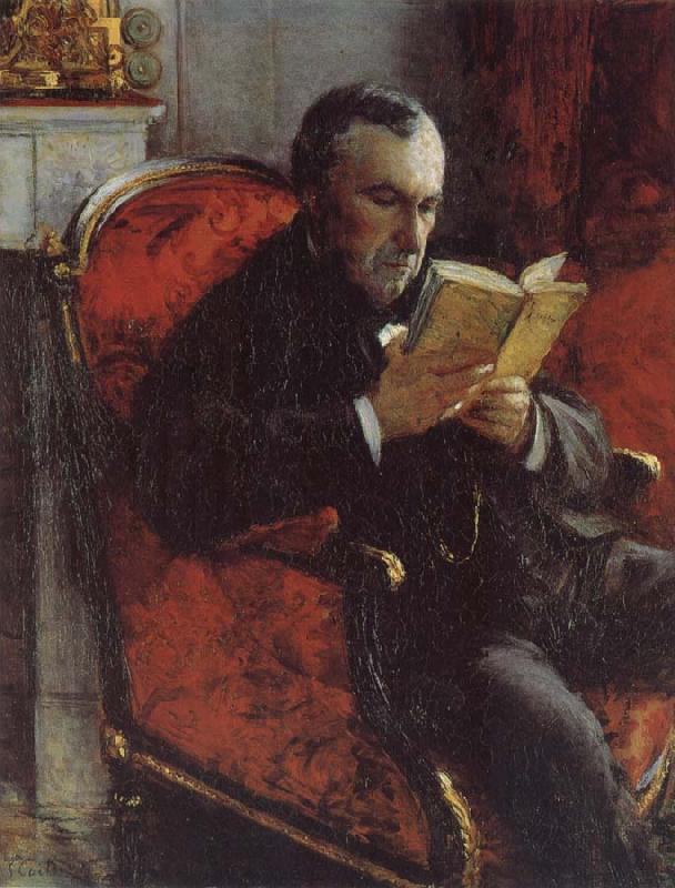 Gustave Caillebotte The portrait of M.E.D China oil painting art